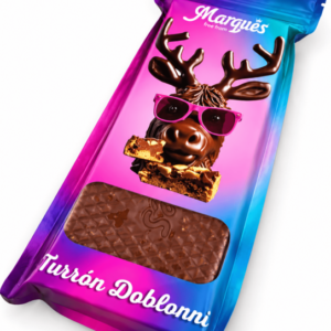 Turrón de chocolate DOBLONI