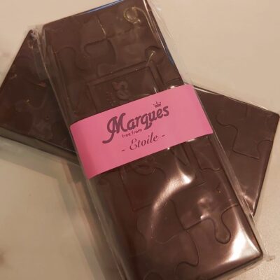 Lingote de chocolate negro
