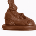 Conejo en coche de choque