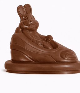 Conejo en coche de choque