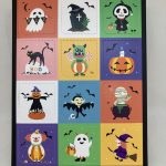calendario de halloween sin Leche, sin huevo, sin frutos secos, sin gluten, vegano