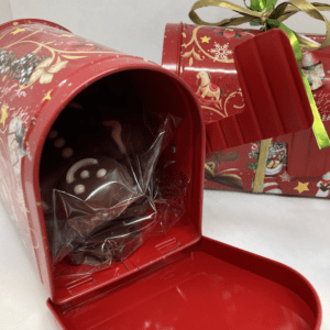 caja buzon navidad sin Leche, sin huevo, sin frutos secos, sin gluten, vegano