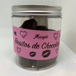 Besitos de chocolate sin Leche, sin huevo, sin frutos secos, sin gluten, vegano