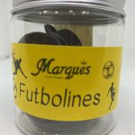 Futbolines de chocolate. sin Leche, sin huevo, sin frutos secos, sin gluten, vegano