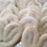 Palmeritas de chocolate blanco