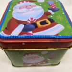 Lata cubo Papá Noel